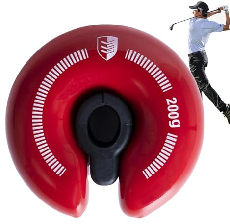 mivceklw Golf Swing Weight Donut, Weighted Golf Club Ring, Golf Swing Training Aid | Aluminium Alloy Golf Training Aid Weight for Men,