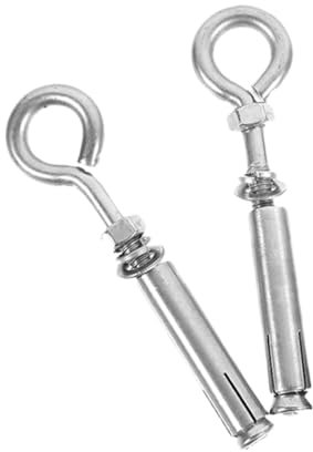 SOESFOUFU 2pezzi Bulloni Ad Anello Acciaio Inossidabile Per Ancoraggio Muro Viti Espansive Per Calcestruzzo Resistente Alla Corrosione e Facile Installazione