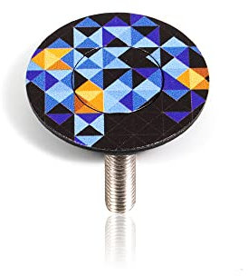 ZiYouao Directions VéLo Couverture de Bol de vélo VTT Casque de vélo Fourche Capuchon supérieur Route VTT Tige Couverture supérieure(2)