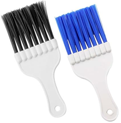 Peigne à Ailettes pour Climatiseur 2 Pcs, Brosse Plastique de Nettoyage | Entretien des Serpentins et Radiateurs, Climatisation Brosse pour Maintenance, été Vacances