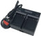 Dual-Channel Mains Battery Charger for Panasonic DMW-BLE9E DMW-BLG10E DE-A98 Lumix DC-TZ101 DC-TZ90 DC-TZ81 DC-TZ80 DMC-GX7 DMC-GX85 DC-TZ100 DC-TZ95 DC-TZ90 DMC-GF3 GF5 GF6 Camera