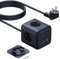 Baseus 67W Steckdosenwürfel, USB C Steckdosenleiste GaN6 USB C Ladegerät 3-Fach Steckdose mit Schalter, Tragbar PD-Ladegerät für MacBook, iPad, iPhone 16/15, Galaxy S25 Ultra, Zuhause, Büro, Reisen