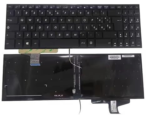 Tastiera sostitutiva del notebook è adatta per ASUS VivoBook Pro 15 N580 N580V N580VD N580VN N580GD Layout in Italia Con retroilluminazione