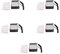 Aonukpdy 5X -3008 110-220 V Doppio Termostato Digitale di Temperatura per Incubatore Termostato Igrometro Deumidificatore Umidostato