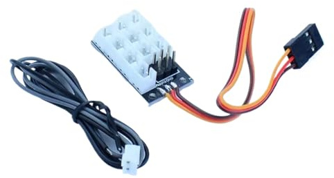 RC Beleuchtung Teile Für Tamiya Für Scania 770S Für Volvo Für Benz Für Man Tgx Lesu 1/14 PH2.0 Lichtgruppe Erweiterungsplatine Modul GND 5V PPM RC LKW Auto Bagger
