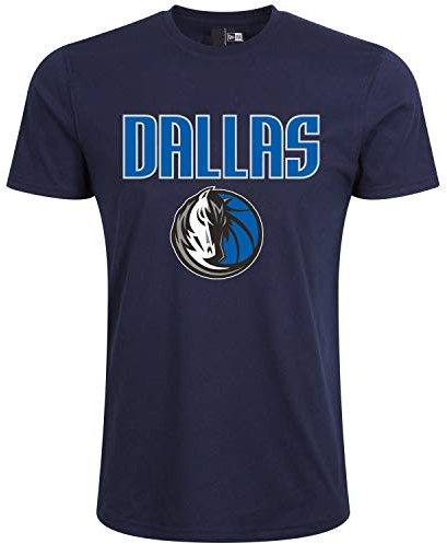 New Era - NBA Dallas Mavericks Team Logo T-Shirt - Blau