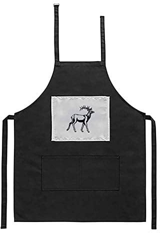 Mygoodprice Schürze für Küche, Grill, Jagd, Wildschwein, 3 Bedruckt