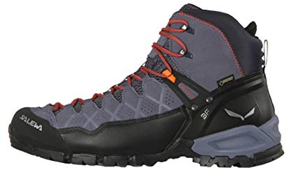 SALEWA, Alp Trainer Mid Gore-Tex Herrenwanderstiefel, Schwarz, 45
