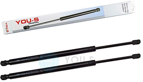 YOU.S 7700434465 Gasfeder für Heckklappe Länge: 489 mm Kraft: 910 N (2 Stück)