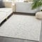 Livabliss Asmara Vintage Teppich groß - Teppich Wohnzimmer 120x170 cm, Esszimmer, Schlafzimmer - Orientalischer Teppich Boho Style - Carpet Living Room, Bunter Muster, Hellgrau