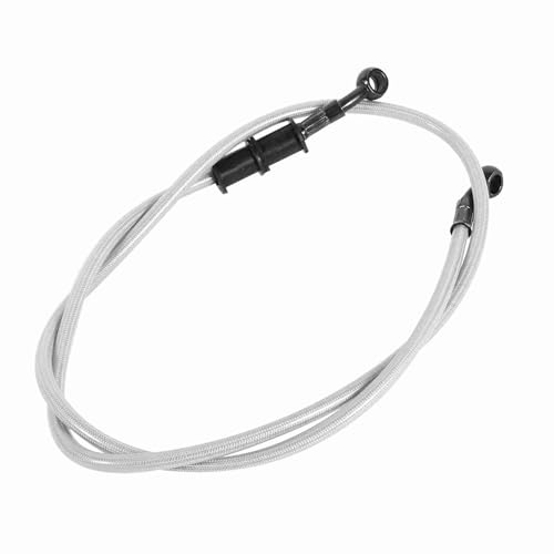 Mangueras De Frenos Y Embrague De Acero Trenzado 120cm Para Motocicletas Enduro Y Motocross Con Conectores Banjo De 10mm Y 28° De Ángulo Para Frenado Sensible Y Duradero