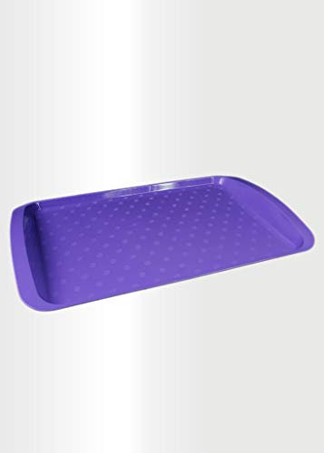 ECO Rectangular Heavy Duty Serving Tray (Purple, Large)
