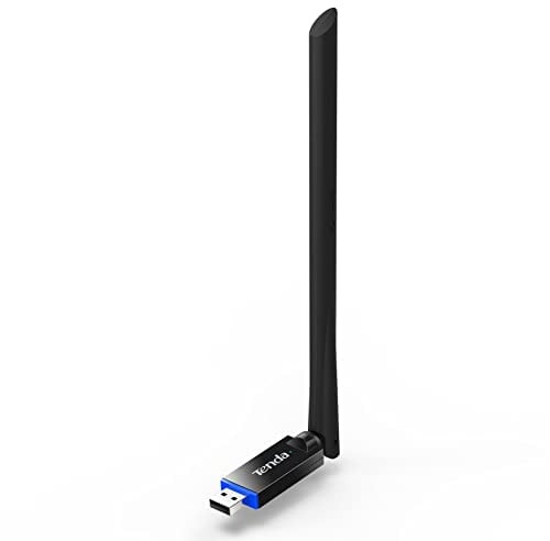 Tenda U10 USB WLAN Stick, AC 650 Mbps, WLAN-Adapter, Kompatibel mit Windows 11/10/8.1/8/7/XP, Mac OS X 10.9-10.13, Linux