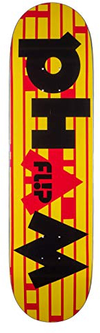 Flip Pham Glitch 20,3 x 82,1 cm Deckbrett, für Erwachsene, Unisex, Mehrfarbig, Einheitsgröße