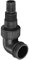 VEATON Submersible Water Pump Adapter, Discharge Port Univeral Reducer Including G1.5/G1 Male Screw Thread and 1/1.25 for Hose Coupling