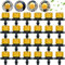 Kalolary100pcs Gocciolatore Irrigazione a Goccia regolabile micro sistema di irrigazione a goccia irrigatori irrigazione anti-clogging emettitore dripper giardino Supplies