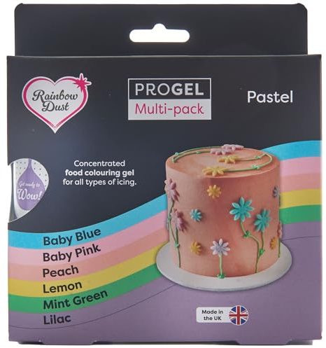 Rainbow Dust ProGel Pastell Multipack 6 x 25 g