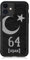 aina Kompatibel mit iPhone 12 Pro Hülle Leder Case Schwarz Türkei Flagge 64 Usak Lederhülle Cover Türkiye Handyhülle