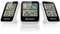 Bresser Thermometer Hygrometer Climate Monitor 3er-Set zum Aufstellen oder zur Wandmontage mit farbigem Raumklima-Indikator - 7,2 x 1,6 x 8 cm, weiß