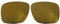Wetnenss Lentes de repuesto para gafas de sol Oakley Holbrook OO9102, polarizadas, fáciles de instalar (K dorado)