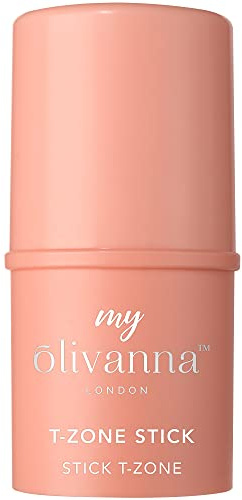 My Olivanna T-Zone Stick | Blemish Treatment For Teenagers | Oil Control Stick For All Skin Types | Mattifying Teen Skincare | Anti-Acne Control | Dark Spot Remover For Face | Vegan Natural Face Cream