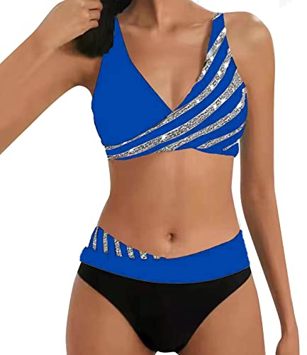 XTBFOOJ meerjungfrauenflosse Damen Body Damen Slip Tankini Bikini Damen bauchweg 2 teiler Damen Black pink Sport top schlafmütze Herren Bademantel personalisiert Bikini one Shoulder Tankini Damen