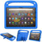 for Amazon Fire HD 10 2021 Handle Portable EVA Shockproof Anti Falling Protective Case with Triangle Holder