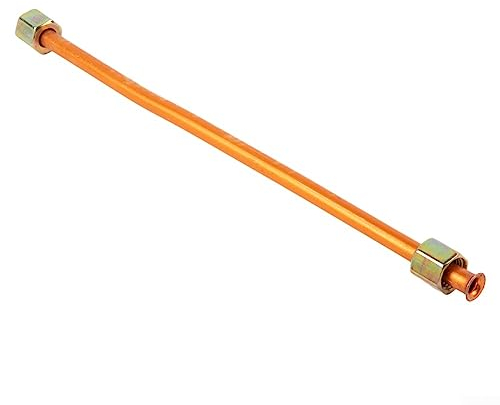 Tubo compressore d'aria, 400 mm G1/8 in alluminio compressore d'aria tubo di scarico parte di ricambio accessori hardware