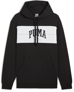 PUMA Herren Squad Hoodie FL Schweiß, Puma Schwarz, XXL EU