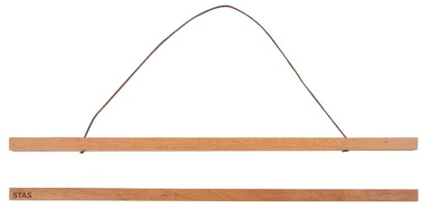 Posterleiste Posterschiene Poster 30 cm, Magnet Magnetische Holz Poster Aufhänger Halter Rahmen Leisten Bild Bilder Bilderleiste Bilderrahmen (21-100cm)