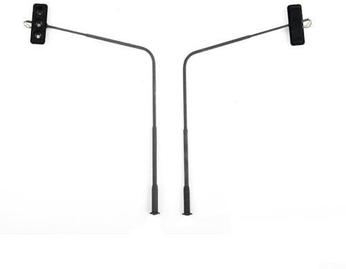 Gauge H0 Ampel-Set mit LEDs, inklusive Fußgängerlichtern, 3 Stück