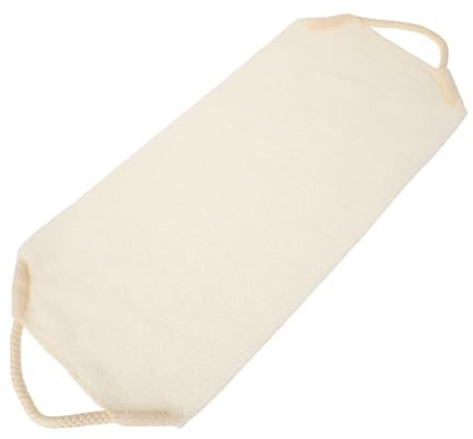 BATHVEVE Stretchable Exfoliating Loofah Towel für Männer und Vielseitiges Duschzubehör für Effektives Peeling Massage und Hautpflege für Schwer Erreichbare Stellen