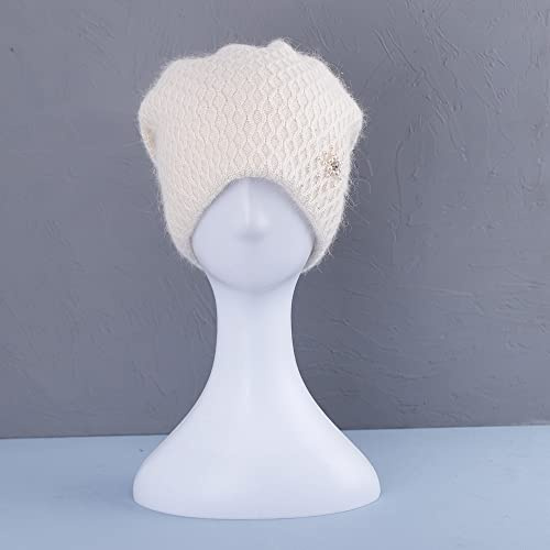 MQPALZKD Rabbit Hat Winter Autumn Beanies Warm Bonnet