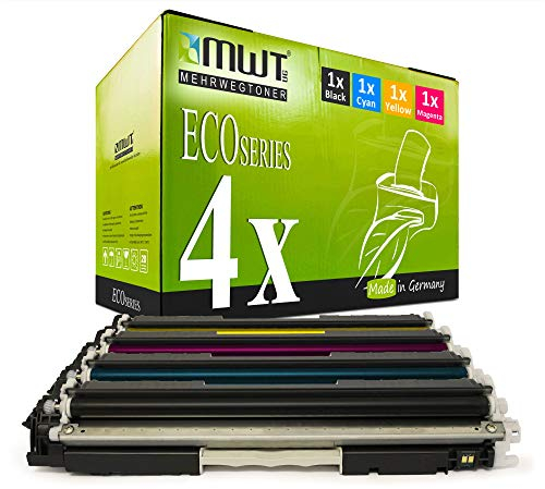 4X MWT kompatibel Toner für HP Color Laserjet Pro MFP M 176 177 fw n ersetzt CF350A-53A 130A