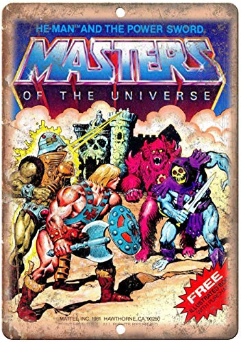 Todghrt He Man Masters of The Universe Comic Cover Reproduktion Metallschild 30,5 x 40,6 cm Aluminium-Blechschild
