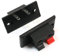 N/A 45 x 21 mm, 2 Positionen, Kabelclip, Push-Stecker, Typ Lautsprecher, Klemmen, 2 Stück