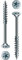 SPAX Holzbauschraube 10,0 x 360 mm 10 Stück T-STAR plus Senkkopf Teilgewinde 4CUT WIROX