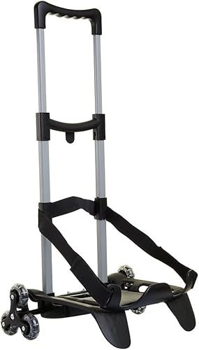 BE BOX SJ SEVEN - CARRELLO TROLLEY PORTA ZAINO TRIPLE RUOTE - NERO