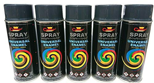 Sprühlack RAL Sprühfarbe Lackspray Spraydose 400ml - RAL 7024-5 Stück