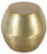 Casa Moro Orientalischer Beistelltisch Hocker Mohan Gold Ø 45cm Höhe 41cm mit Hammerschlag aus Aluminium | runder Couchtisch gehämmert | EIN Luxus Sofa-Tisch modern | TSV9010