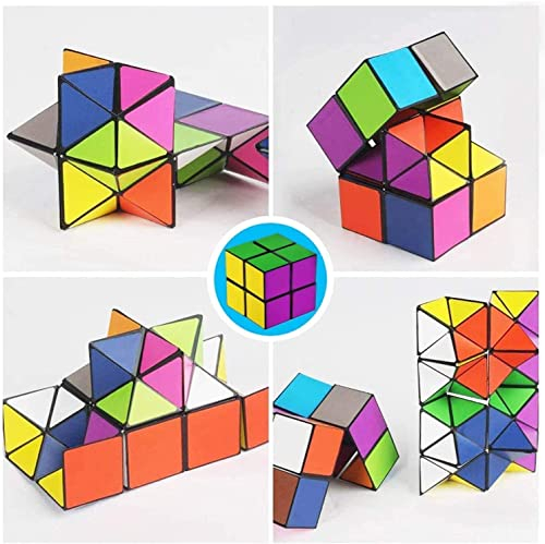 SHONCO Zauberwürfel, Infinity-Würfel, Magic Star Cube, Speed Cube, Glatte Oberfläche Festkörper, Stress und Angst Abbauen, Haltbarer Puzzlewürfel für Kinder und Erwachsene