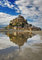 DIY 5D Diamant Peinture Complète Kit, Paysages du Mont Saint-Michel Diamond Painting Peinture Broderie Craft pour Home Décoration Cadeaux d'anniversaire