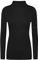 Shop & Stop Ladies Womens Polo Neck Roll Neck Turtle Neck Plain Jumper Top Long Sleeve 8-24 (Black, S/M (UK 8-10))