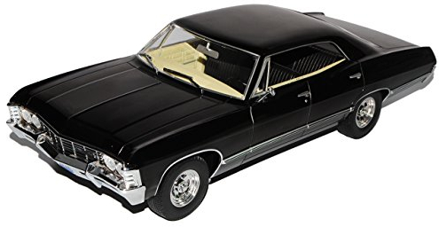 Chevrollet Impala Sport Sedan 1967 Limousine Schwarz Supernatural 1965-1970 1/18 Greenlight Modell Auto