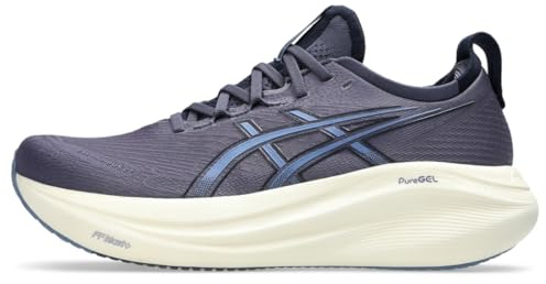ASICS Herren Gel-Nimbus 27 Laufschuh, Indigo Fog/Denim Blue, 45 EU