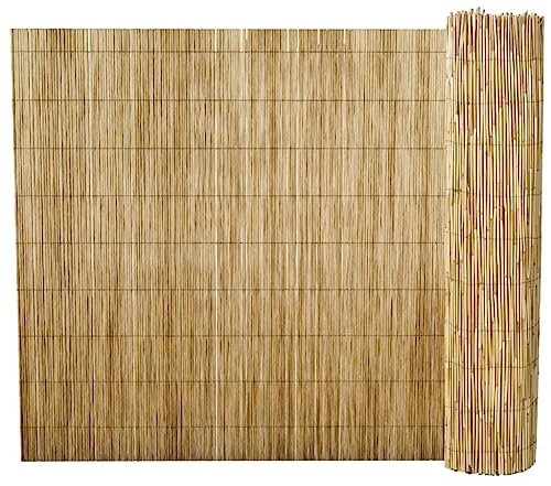 Zäune & Barrieren, Zaunpaneele, Gartenzaun, Schilfrohrzaun, 100 x 1000 cm