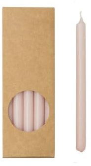 Lot de 20 bougies à tige, hauteur : 17,5 cm, diamètre : 1,2 cm, différentes couleurs, durée de combustion : 3 heures, pour l'avent, Noël, couleur : fleur