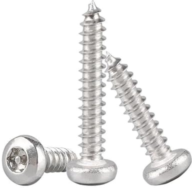 Viti autofilettanti a testa cilindrica Torx in acciaio inossidabile 304, 10 pezzi, ST 3,5x30mm