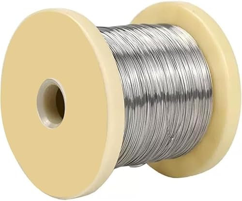 Filo di nichel, filo di resistenza, Filo riscaldante in nicromo, utilizzato come materiale di resistenza, 10 metri,(0.9mm 10m)