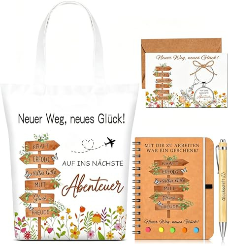 Abschiedsgeschenk Kollegen Kollegin Jobwechsel, Kollegin Abschiedsgeschenk | 6 Stück Abschiedsgeschenke für Kollegen, Abschied Kollegin Kollege Dankeschön Geschenke Kleine Geschenke Kollegen Weihnachten